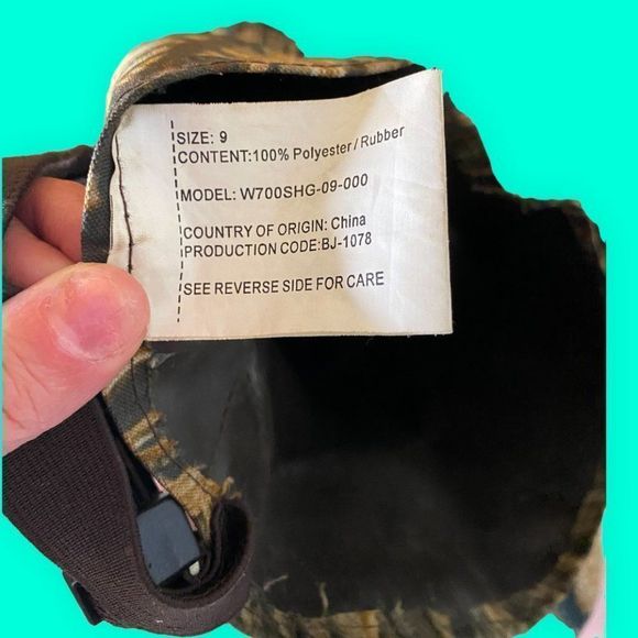 𝅺Vintage Hodgman Men’s Wadewell 2-Ply Fishing Hip Waders Water Boots Size 9 - Picture 4 of 10